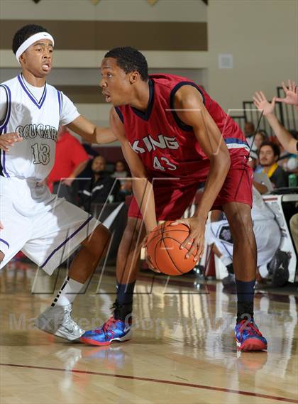 Thumbnail 2 in Rancho Cucamonga vs. King (MaxPreps Holiday Classic) photogallery.