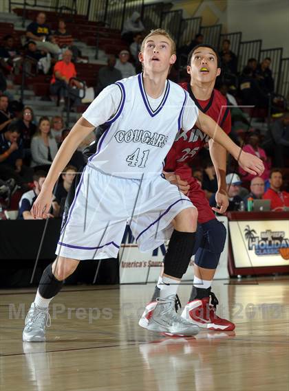 Thumbnail 3 in Rancho Cucamonga vs. King (MaxPreps Holiday Classic) photogallery.