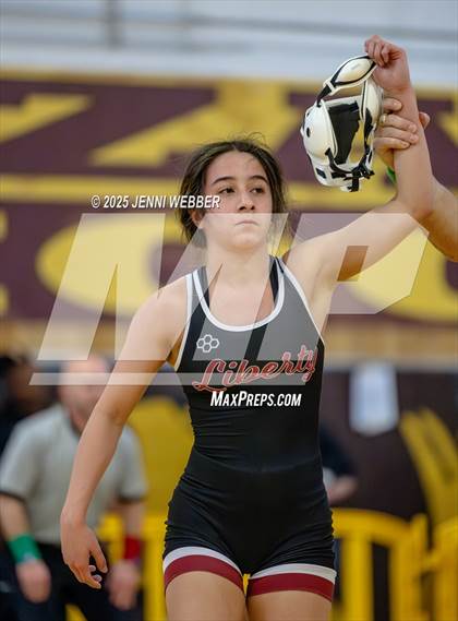 Thumbnail 3 in NIAA All Girls Southern Region Wrestling Qualifier (Prelim Day 1 Mat 2) photogallery.