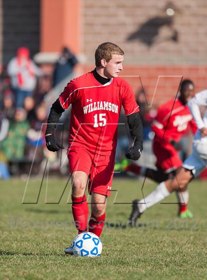 Thumbnail 2 in Williamson v Port Jefferson (NYSPHSAA Class C Semifinal) photogallery.