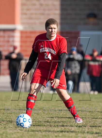 Thumbnail 3 in Williamson v Port Jefferson (NYSPHSAA Class C Semifinal) photogallery.