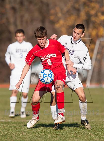 Thumbnail 2 in Williamson v Port Jefferson (NYSPHSAA Class C Semifinal) photogallery.