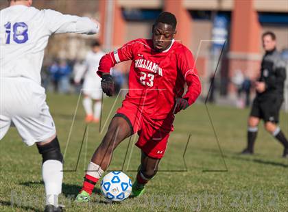 Thumbnail 2 in Williamson v Port Jefferson (NYSPHSAA Class C Semifinal) photogallery.