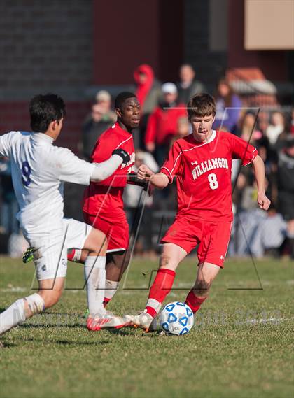 Thumbnail 1 in Williamson v Port Jefferson (NYSPHSAA Class C Semifinal) photogallery.