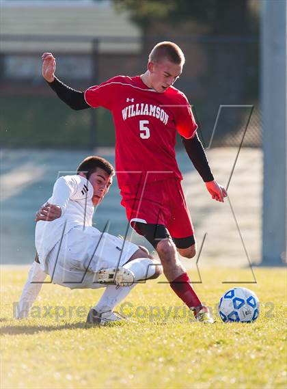 Thumbnail 3 in Williamson v Port Jefferson (NYSPHSAA Class C Semifinal) photogallery.