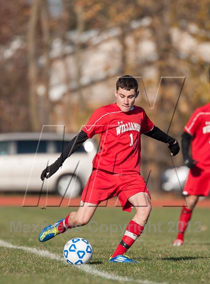 Thumbnail 2 in Williamson v Port Jefferson (NYSPHSAA Class C Semifinal) photogallery.