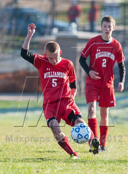 Thumbnail 3 in Williamson v Port Jefferson (NYSPHSAA Class C Semifinal) photogallery.