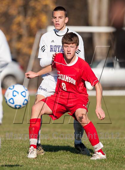 Thumbnail 1 in Williamson v Port Jefferson (NYSPHSAA Class C Semifinal) photogallery.