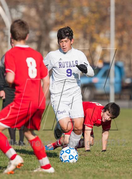 Thumbnail 2 in Williamson v Port Jefferson (NYSPHSAA Class C Semifinal) photogallery.