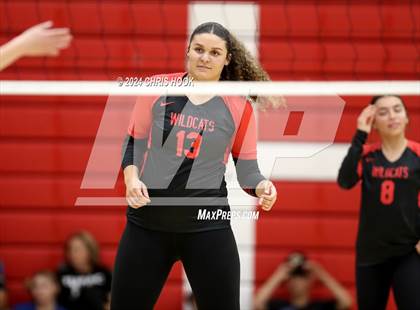 Thumbnail 3 in Morenci vs Heritage Academy (The Florence VB Invitational) photogallery.