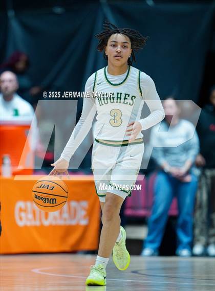 Thumbnail 3 in Langston Hughes vs. River Ridge (GHSA 5A Final) photogallery.