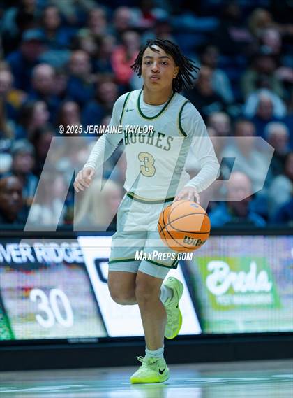 Thumbnail 3 in Langston Hughes vs. River Ridge (GHSA 5A Final) photogallery.