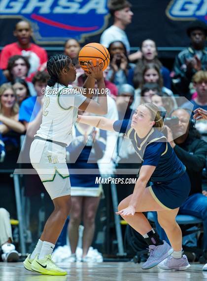 Thumbnail 1 in Langston Hughes vs. River Ridge (GHSA 5A Final) photogallery.