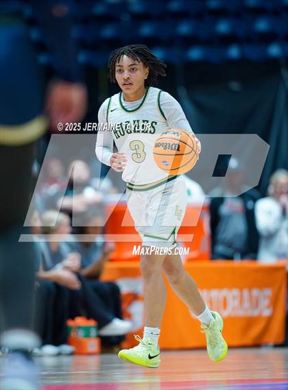 Thumbnail 2 in Langston Hughes vs. River Ridge (GHSA 5A Final) photogallery.