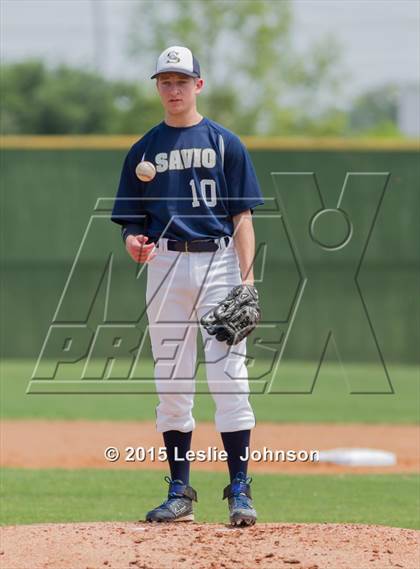 Thumbnail 1 in Savio vs. Lutheran South Academy (TAPPS Division 4A Area Playoff) photogallery.