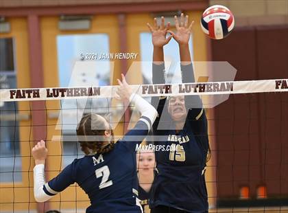 Thumbnail 2 in The Meadows School vs. Lake Mead Academy (2A State Championship) photogallery.