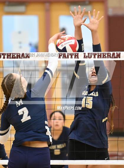 Thumbnail 2 in The Meadows School vs. Lake Mead Academy (2A State Championship) photogallery.