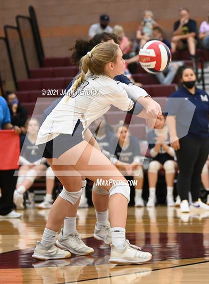 Thumbnail 1 in The Meadows School vs. Lake Mead Academy (2A State Championship) photogallery.