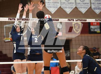 Thumbnail 3 in The Meadows School vs. Lake Mead Academy (2A State Championship) photogallery.