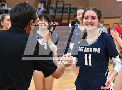 Thumbnail 1 in The Meadows School vs. Lake Mead Academy (2A State Championship) photogallery.