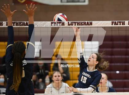Thumbnail 1 in The Meadows School vs. Lake Mead Academy (2A State Championship) photogallery.