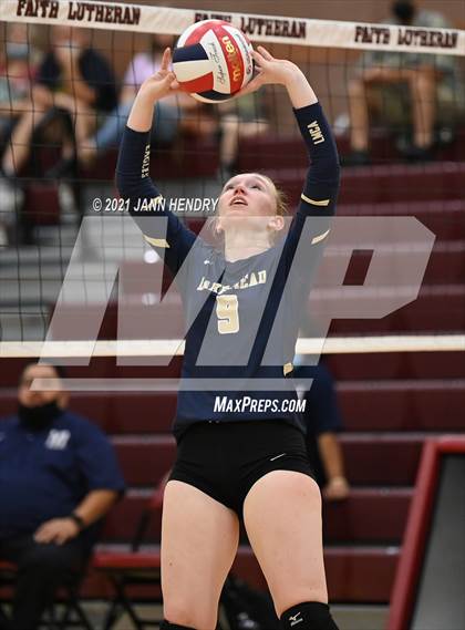 Thumbnail 3 in The Meadows School vs. Lake Mead Academy (2A State Championship) photogallery.