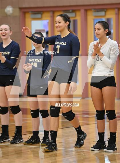 Thumbnail 1 in The Meadows School vs. Lake Mead Academy (2A State Championship) photogallery.