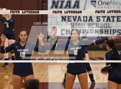 Thumbnail 1 in The Meadows School vs. Lake Mead Academy (2A State Championship) photogallery.