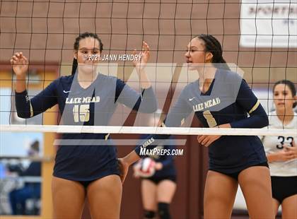 Thumbnail 2 in The Meadows School vs. Lake Mead Academy (2A State Championship) photogallery.
