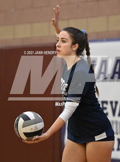 Thumbnail 2 in The Meadows School vs. Lake Mead Academy (2A State Championship) photogallery.