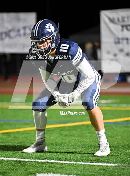 Thumbnail 2 in Escalon @ Marin Catholic (CIF State Northern Regional D4-AA Final) photogallery.