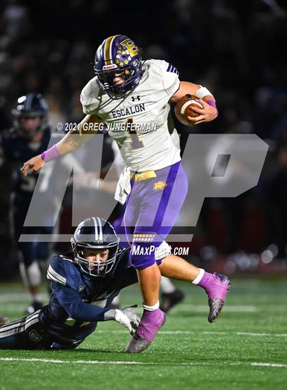 Thumbnail 1 in Escalon @ Marin Catholic (CIF State Northern Regional D4-AA Final) photogallery.
