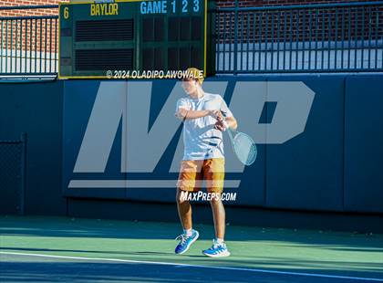Thumbnail 3 in Seven Lakes vs Westwood (UIL 6A Tennis Finals) photogallery.