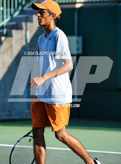 Thumbnail 1 in Seven Lakes vs Westwood (UIL 6A Tennis Finals) photogallery.
