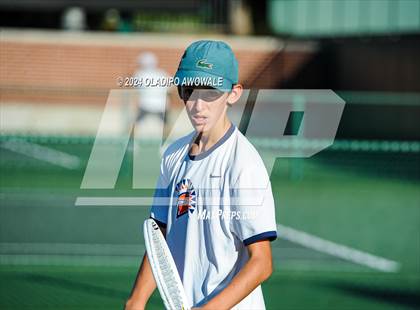 Thumbnail 2 in Seven Lakes vs Westwood (UIL 6A Tennis Finals) photogallery.