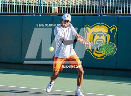 Thumbnail 1 in Seven Lakes vs Westwood (UIL 6A Tennis Finals) photogallery.