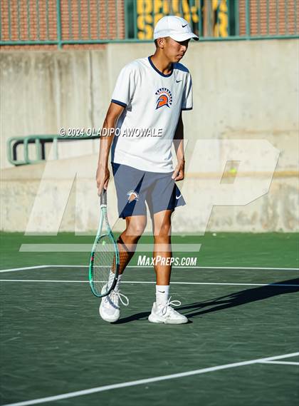 Thumbnail 1 in Seven Lakes vs Westwood (UIL 6A Tennis Finals) photogallery.