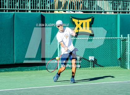 Thumbnail 3 in Seven Lakes vs Westwood (UIL 6A Tennis Finals) photogallery.