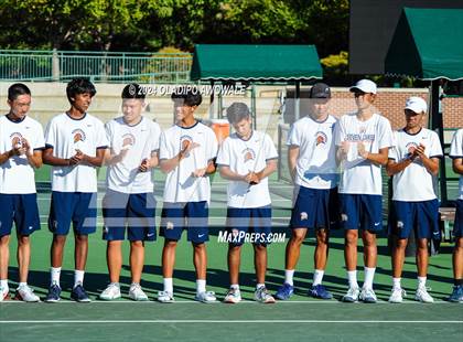 Thumbnail 2 in Seven Lakes vs Westwood (UIL 6A Tennis Finals) photogallery.