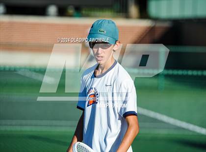 Thumbnail 1 in Seven Lakes vs Westwood (UIL 6A Tennis Finals) photogallery.