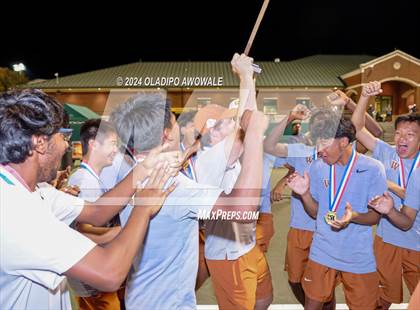 Thumbnail 3 in Seven Lakes vs Westwood (UIL 6A Tennis Finals) photogallery.