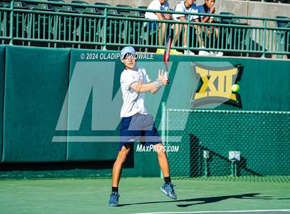 Thumbnail 3 in Seven Lakes vs Westwood (UIL 6A Tennis Finals) photogallery.