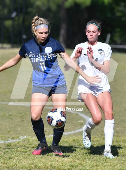 Thumbnail 3 in O'Neal @ Thales Academy Apex (NCISAA 2A 1st Round) photogallery.