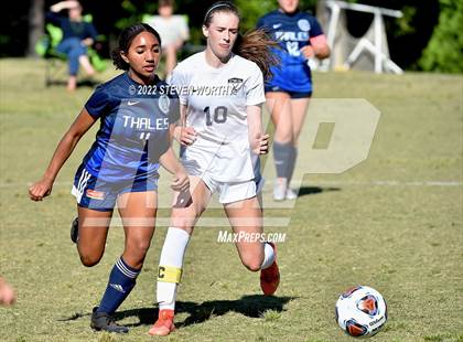 Thumbnail 3 in O'Neal @ Thales Academy Apex (NCISAA 2A 1st Round) photogallery.