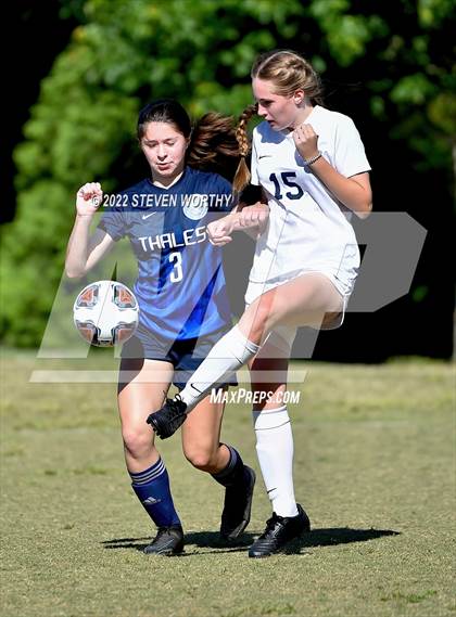 Thumbnail 3 in O'Neal @ Thales Academy Apex (NCISAA 2A 1st Round) photogallery.