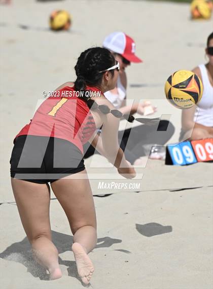 Thumbnail 2 in Trinity League Finals - Rosary Academy photogallery.