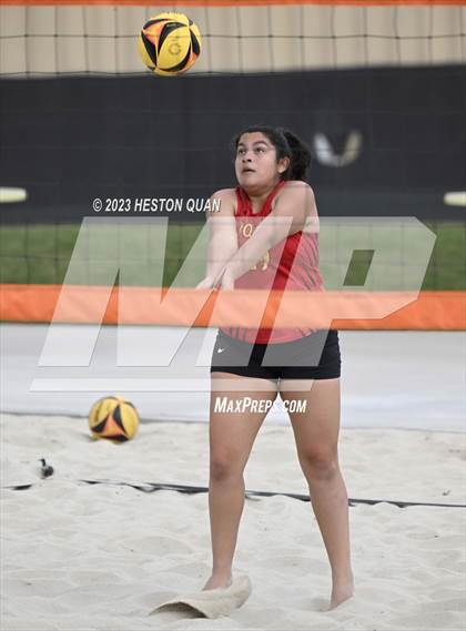 Thumbnail 3 in Trinity League Finals - Rosary Academy photogallery.