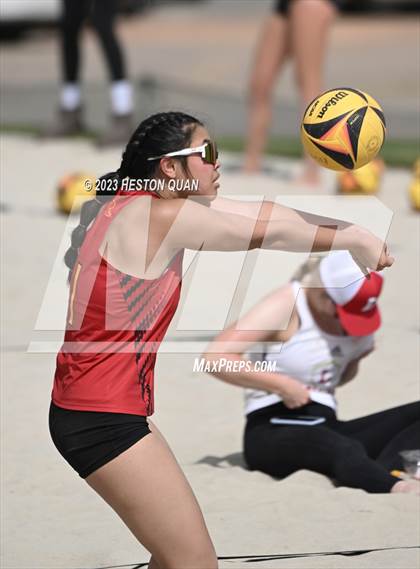 Thumbnail 2 in Trinity League Finals - Rosary Academy photogallery.