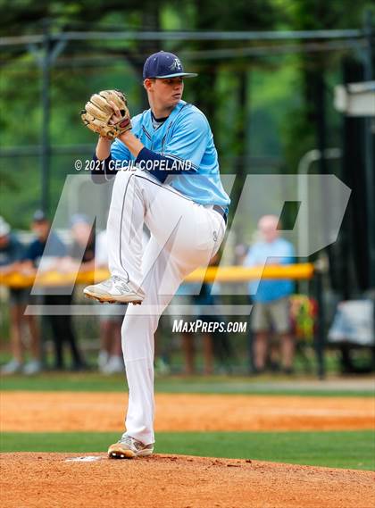 Thumbnail 2 in Lassiter vs. Pope (GHSA 6A Semifinal - Game 1) photogallery.