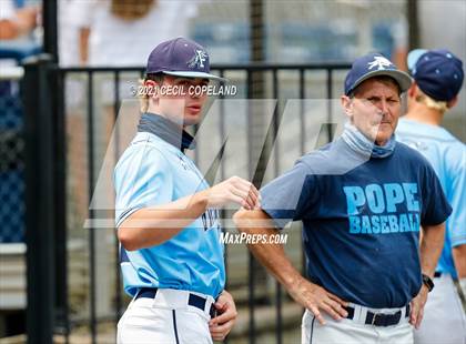 Thumbnail 2 in Lassiter vs. Pope (GHSA 6A Semifinal - Game 1) photogallery.